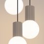 Sollux Lighting Halo SL1745 lampa wisząca 3x8 W biała zdj.5