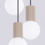 Sollux Lighting Halo SL1745 lampa wisząca 3x8 W biała zdj.6