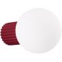 Sollux Lighting Halo SL1747 kinkiet 1x8 W biały-burgund zdj.1