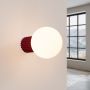 Sollux Lighting Halo SL1747 kinkiet 1x8 W biały-burgund zdj.4