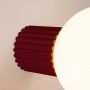 Sollux Lighting Halo SL1747 kinkiet 1x8 W biały-burgund zdj.5
