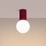 Sollux Lighting Halo SL1748 lampa podsufitowa 1x8 W biała-burgund zdj.4