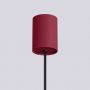 Sollux Lighting Halo SL1749 lampa wisząca 1x8 W biała-burgund zdj.7