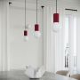 Sollux Lighting Halo SL1749 lampa wisząca 1x8 W biała-burgund zdj.10
