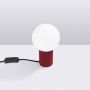 Sollux Lighting Halo SL1751 lampa biurkowa 1x8 W biała-burgund zdj.3
