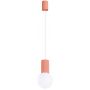 Sollux Lighting Halo SL1754 lampa wisząca 1x8 W biała zdj.1