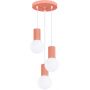 Sollux Lighting Halo SL1755 lampa wisząca 3x8 W biała zdj.1