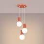 Sollux Lighting Halo SL1755 lampa wisząca 3x8 W biała zdj.4