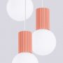 Sollux Lighting Halo SL1755 lampa wisząca 3x8 W biała zdj.6