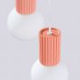 Sollux Lighting Halo SL1755 lampa wisząca 3x8 W biała zdj.7