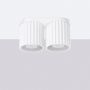 Sollux Lighting Aura SL1780 lampa podsufitowa 2x10 W biała zdj.5