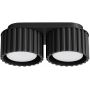 Sollux Lighting Aura SL1788 lampa podsufitowa 2x10 W czarna zdj.1