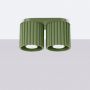 Sollux Lighting Aura SL1795 lampa podsufitowa 2x10 W zielona zdj.6