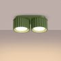 Sollux Lighting Aura SL1798 lampa podsufitowa 2x10 W zielona zdj.7
