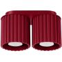 Sollux Lighting Aura SL1820 lampa podsufitowa 2x10 W burgund zdj.1