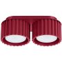 Sollux Lighting Aura SL1823 lampa podsufitowa 2x10 W burgund zdj.1