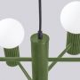 Sollux Lighting Halo SL1832 lampa wisząca 6x8 W zielona zdj.10