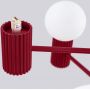 Sollux Lighting Halo SL1837 lampa wisząca 6x8 W burgund zdj.12