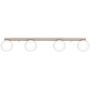 Sollux Lighting Yoli SL2241 lampa podsufitowa 4x8 W brązowa zdj.1