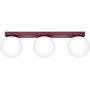 Sollux Lighting Yoli SL2252 lampa podsufitowa 3x8 W burgund zdj.1