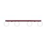 Sollux Lighting SL2253 lampa podsufitowa 4x8 W burgund zdj.1