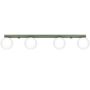 Sollux Lighting Yoli SL2265 lampa podsufitowa 4x8 W zielona zdj.1