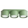 Sollux Lighting Modo SL2472 lampa podsufitowa 3x10 W zielona zdj.1