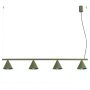Sollux Lighting Nox SL2555 lampa wisząca 4x10 W zielona zdj.1