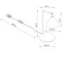 Sollux Lighting Nox SL2566 lampa biurkowa 1x10 W biała zdj.2