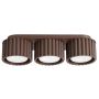 Sollux Lighting Aura SL2642 lampa podsufitowa 3x10 W brązowa zdj.1