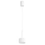 Sollux Lighting Aura SL2676 lampa wisząca 1x10 W biała zdj.1