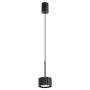 Sollux Lighting Aura SL2677 lampa wisząca 1x10 W czarna zdj.1