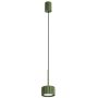 Sollux Lighting Aura SL2679 lampa wisząca 1x10 W zielona zdj.1