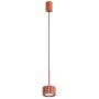 Sollux Lighting Aura SL2680 lampa wisząca 1x10 W czerwona zdj.1