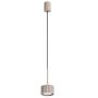 Sollux Lighting Aura SL2683 lampa wisząca 1x10 W szary/popielaty zdj.1