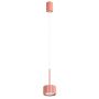 Sollux Lighting Aura SL2685 lampa wisząca 1x10 W różowa zdj.1