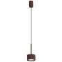Sollux Lighting Aura SL2690 lampa wisząca 1x10 W brązowa zdj.1