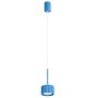 Sollux Lighting Aura SL2691 lampa wisząca 1x10 W niebieska zdj.1