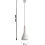 Sollux Lighting Empoli SL0280 lampa wisząca 1x60 W szary/popielaty zdj.2