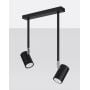 Sollux Lighting Norano SL1075 lampa podsufitowa 2x12 W czarna zdj.3