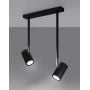 Sollux Lighting Norano SL1075 lampa podsufitowa 2x12 W czarna zdj.4