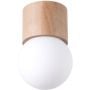 Sollux Lighting Boomo SL1190 lampa podsufitowa 1x8 W drewno zdj.1