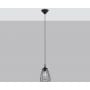 Sollux Lighting Leyo SL1205 lampa wisząca 1x15 W czarna zdj.3