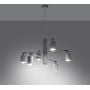 Sollux Lighting Lemmi SL1206 lampa wisząca 6x10 W biała zdj.4