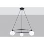 Sollux Lighting Yoli SL1213 lampa wisząca 3x8 W czarna zdj.3