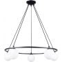 Sollux Lighting Yoli SL1214 lampa wisząca 5x8 W czarna zdj.1