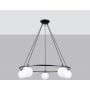 Sollux Lighting Yoli SL1214 lampa wisząca 5x8 W czarna zdj.3