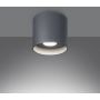 Sollux Lighting Mika SL1282 lampa podsufitowa 1x10 W szara zdj.4