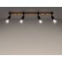 Sollux Lighting Zuca SL1298 lampa podsufitowa 4x15 W czarna zdj.3