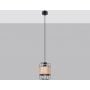 Sollux Lighting Gizur SL1300 lampa wisząca 1x15 W czarna zdj.3